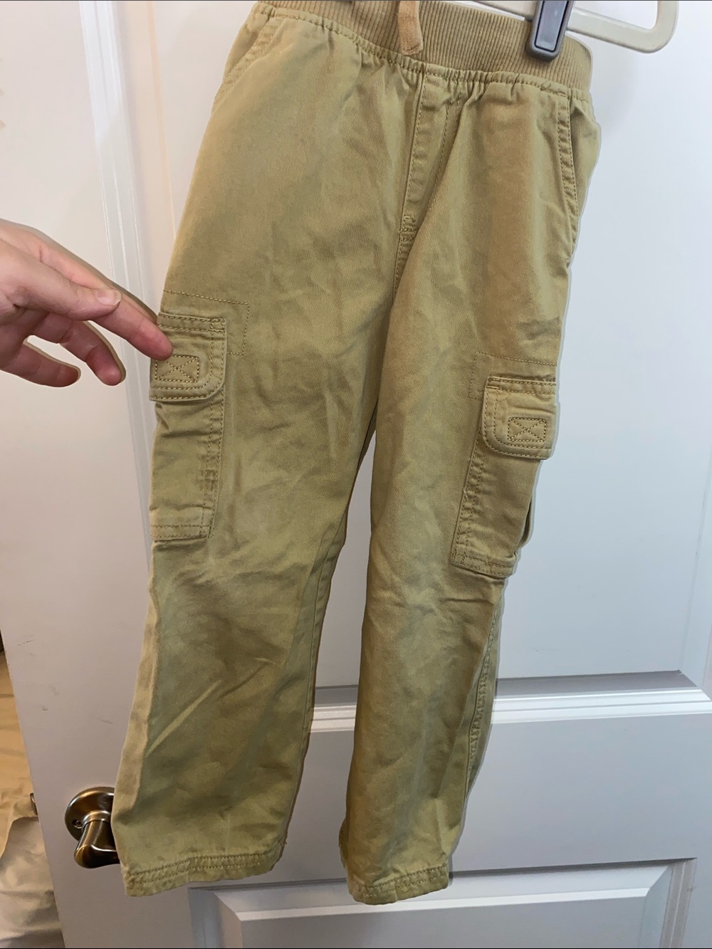 Place Kids Khaki Green Cargo Pants